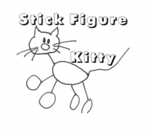 Stick Figure Kitty